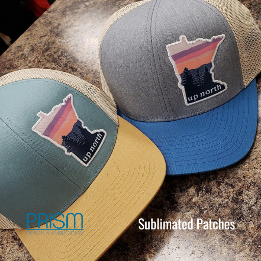 Sublimated Patches for Caps